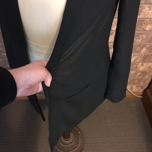 French Connection chiffon blazer AU12 - Picture 2 of 3